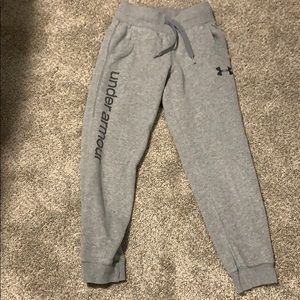 Grey Under Armour Sweatpants